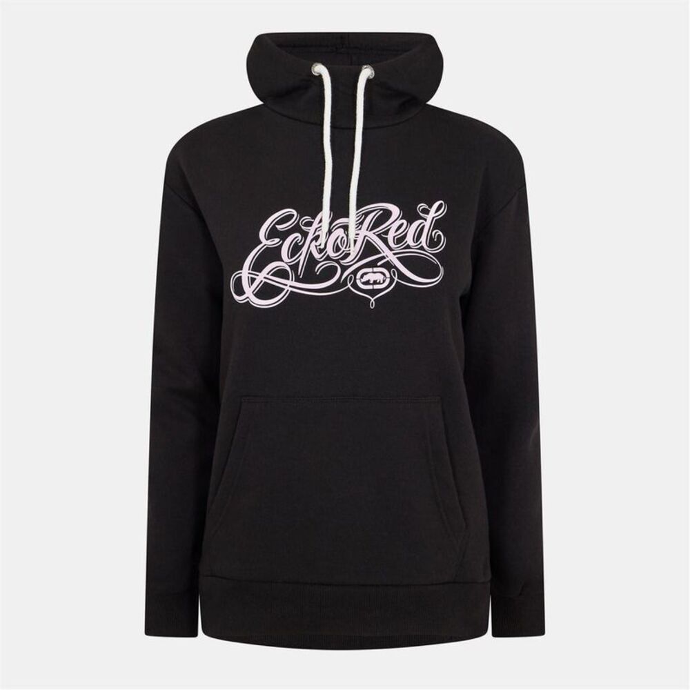 Ecko Womens/Ladies Scarlett Lettering Regular Hoodie / Black